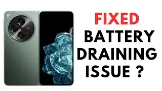 How to Fix  OnePlus Open Battery Draining Issue