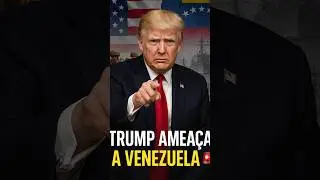 Trump amea&ccedil;a atacar a Venezuela🚨 #geopol&iacute;tica #guerra #militar #eua #trump #maduro #venezuela