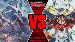 Tsukuyomi Vs Oboro - Cardfight Vanguard Playtesting November 2017