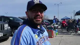 Tailgaters at Miller Park explain what makes opening day special
