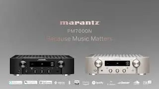 Marantz PM7000N Integrated Stereo Amplifier with HEOS Built-in (ES)