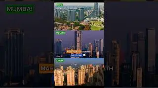 Pune Vs Mumbai Vs Thane / City comparison / Who have better infrastructure / #shorts #drone