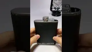 Фляжка из нержавеющей стали общего назначения #гаджеты #шорты
