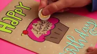 Tarjeta RASPA Y GANA! DIY! ✄ Barbs Arenas Art!