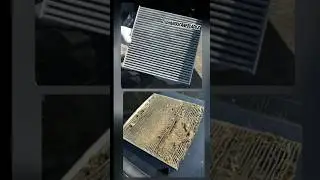 when you forget to change out your Cabin Air filter! #Carfilter #Airfilter #diycar #cabinairfilter