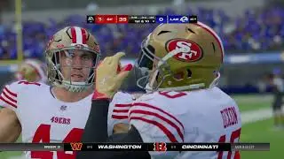 SF 49ERS at LA RAMS | 2nd Half | Madden 25 Gameplay | Franchise | DJ DIXON QB#10 #49ers #madden25