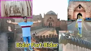 karnataka bidar | Bidar fort | Hidden Fort of Bidar | Underrated Fort Near Hyderabad | Bidar Vlog 