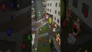Clown Nextbots in the hotel Gmod