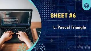 L. Pascal Triangle   #subscribe #sheet6