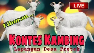 KONTES KAMBING DI LAPANGAN DESA PRETEK