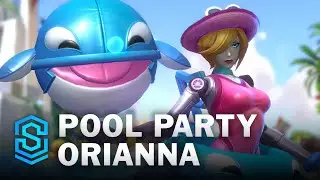 Pool Party Orianna Wild Rift Skin Spotlight