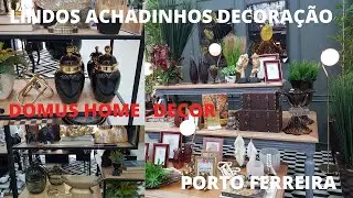 LINDOS ACHADINHOS DE DECORA&Ccedil;&Atilde;O/DOMUS HOME DECOR/TOUR EM PORTO FERREIRA/PIREI NESSA LOJA/TUDO LINDOOO