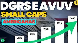 #DGRS #AVUV - OS MELHORES ETFs de SmallCaps para investir nos EUA!