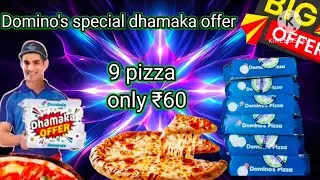 9 pizza only ₹60|Dominos coupon code today|coupon code|special coupon code offer