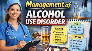 Management of Alcohol Use Disorder | Nursing Exam Notes | Simple & High-Yield