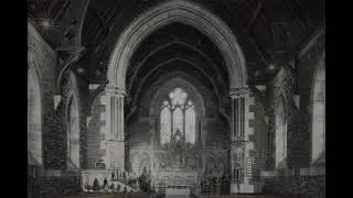 St. Andrew&rsquo;s Episcopal Church, High Street, Fort William - Then and now - Late 1940s and June 2022