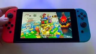 Super Mario 3D World + Bowser’s Fury | Nintendo Switch handheld gameplay - part 1