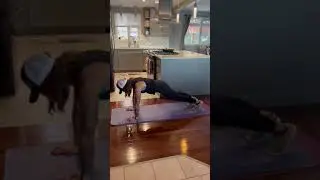 High plank side to side jump