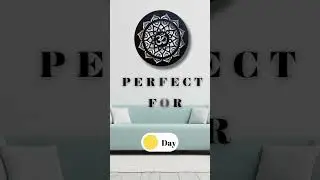 Transform any space into a serene oasis with the Om Chakra Wall Decor Light!  #diwali2024