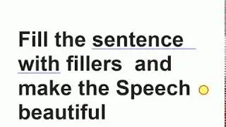 Fillers in english grammar 01