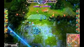 League of Legends - Nidalee vs Akali