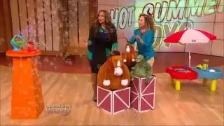 Our Toy Insider Mom Shows Off Hot Summer Toys on Wendy Williams