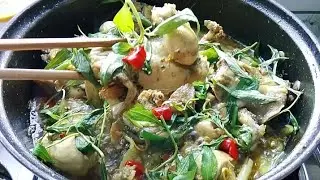 Ếch khó sả ớt và nghệ ăn rất ngon ạ 