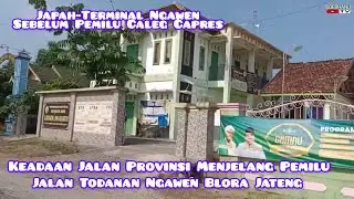 Perjalanan Pedesaan Indonesia Blora Jawa Tengah Padaan Sampai Terminal Ngawen