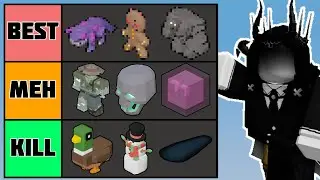 I Ranked *EVERY* Single Mob In Roblox Islands!!!