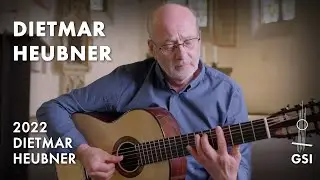 Luthier Dietmar Heubner discussing his 2022 SP/AR guitar