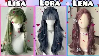🔥Lisa, Lora Vs Lena 💓🥰 Aesthetic Challenge 💅💫 #treanding #viralvideo #lisaandlena 