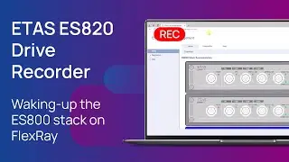 ETAS ES820 Wake up on FlexRay