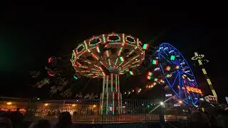 Bottons Skegness Pleasure Beach Laser Light Show 2025 ( Flashing Lights do contain in this Video) 