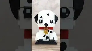 Dalmatian LEGO&reg; 40479 BrickHeadz № 131 #lego #dalmatian #dog Supercute LEGO&reg; building pets set