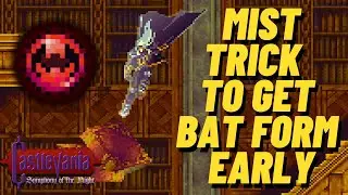 Get Soul of Bat Early in Castlevania Symphony of the Night