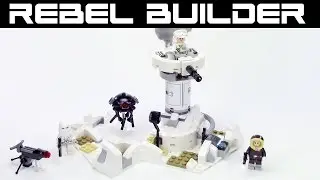 LEGO Star Wars Hoth Attack Review! Set 75138
