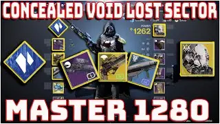 Solo Master Concealed Void Lost Sector w/ Eriana's Vow (Platinum)