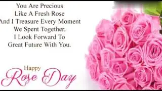 #Happy #Rose #Day .    Female version   . New romantic WhatsApp status