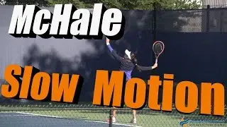 Christina McHale Slow Motion 1st Serve, Forehand & Return of Serve (Cincinnati 2014)