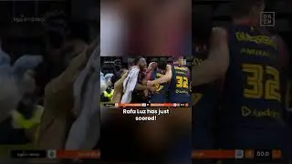 Rafa Luz's unbelievable buzzer beater ties the game &mdash;  I can't believe it!