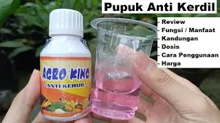 Pupuk ANTI KERDIL Agro King | Fungsi, Manfaat, Dosis, Cara Penggunaan Pupuk Tanaman Agro King