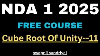 cube root of unity | complex number for nda | #nda #complexnumber #maths #2025 #upsc #education