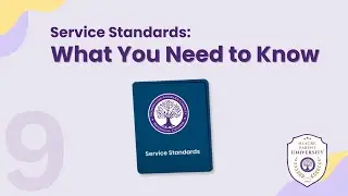 Service Standards: What You Need to Know (Parent University)