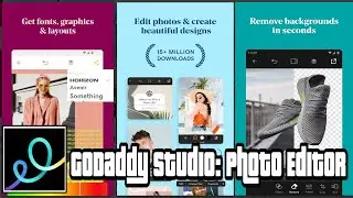 GoDaddy Studio Photo Editor 🔥Free Download | Tutorial On Android App | Easy Guide Mobile