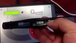 Medici&oacute;n de l&aacute;ser Quantum IR810 con equipo certificado Laser Check de Coherent