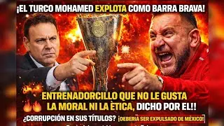 ANTONIO MOHAMED ES UN BARRA BRAVA , NO LE GUSTA LA ETICA NI LA MORAL : DICHO POR EL MISMO