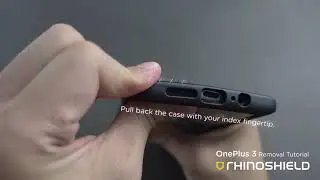 How to remove the RhinoShield CrashGuard OnePlus 3 &frasl; 3T Bumper