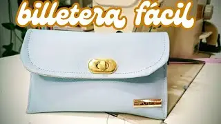 Billetera de mujer facil de hacer para iniciantes. COSTURA CREATIVA 