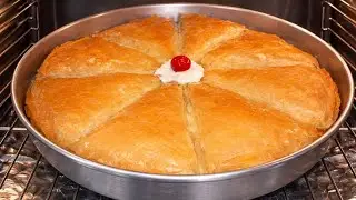 الطريقة المظبوطه لعمايل الجلاش بالكريمة 👌🏻اجمل بكتير من جلاش محلات الحلواني🔴