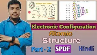 How To Do Electronic Configuration || Atomic Structure || Energy Level Shells, Orbitals || SPDF